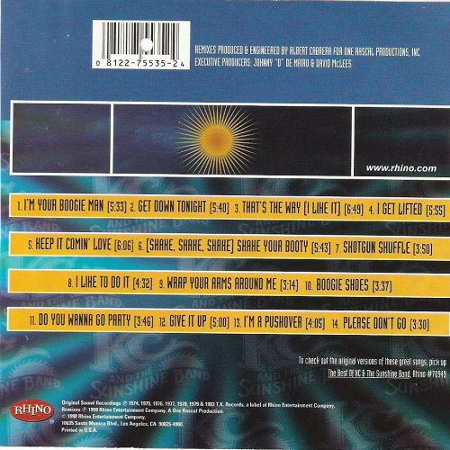 KC & The Sunshine Band - Dance Remixes (1998)