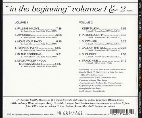 Dr. Lonnie Smith Octet - In The Beginning, Volumes 1 & 2 (2013) CD Rip