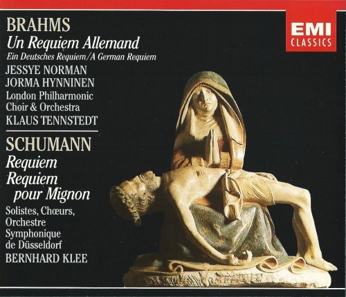 J.Norman, H.Donath, N.Gedda, D.Fischer-Dieskau - Brahms: A German Requiem / Schumann: Requiem; Requiem for Mignon (1993)