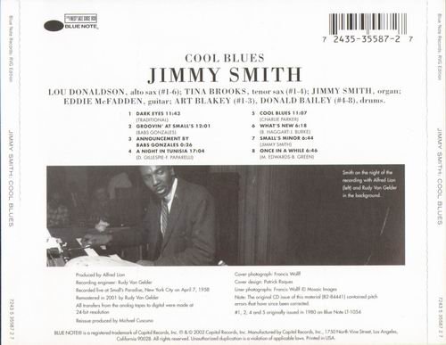 Jimmy Smith - Cool Blues (1958) {RVG Edition}