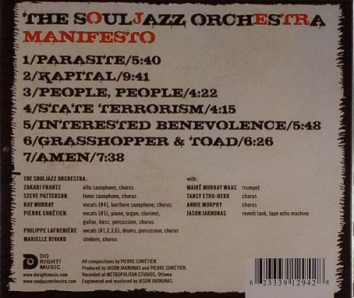 The Souljazz Orchestra - Manifesto (2008) FLAC