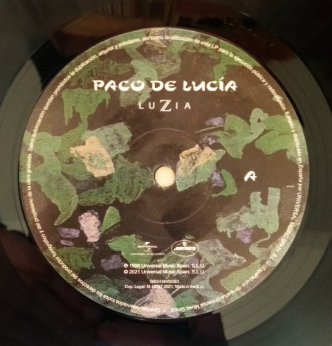 Paco De Lucia - Luzia (2021, Reissue) LP
