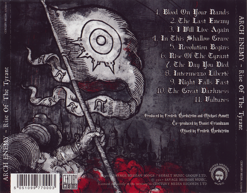 Arch Enemy - Rise Of The Tyrant (2007) CD-Rip