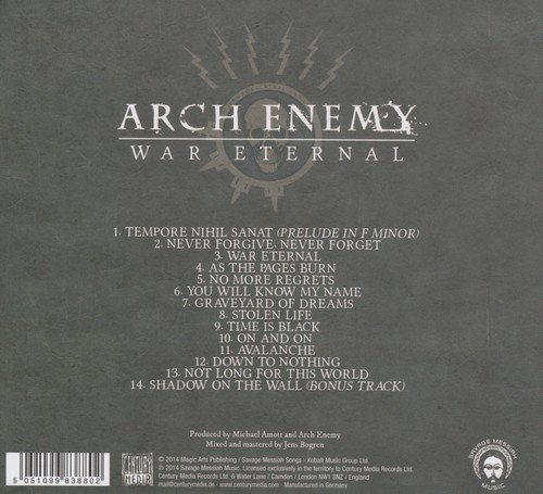 Arch Enemy - War Eternal (3CD Limited Edition) (2014) CD-Rip