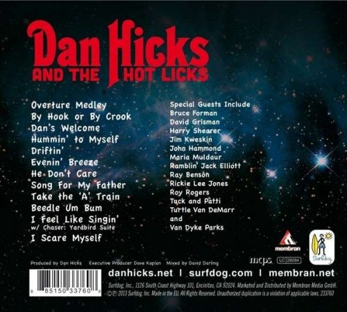 Dan Hicks & The Hot Licks - Live At Davies (2013)