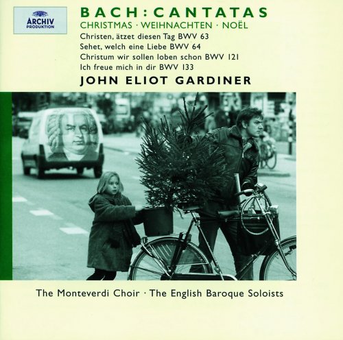 English Baroque Soloists, John Eliot Gardiner - J.S. Bach: Christmas Cantatas BWV 63, 64, 121 & 133 (2000)