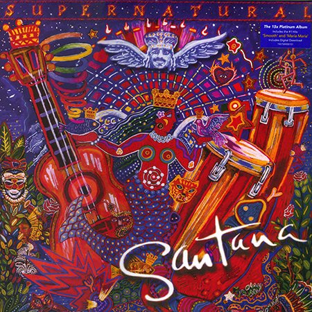 Santana - Supernatural (2019, Reissue) LP