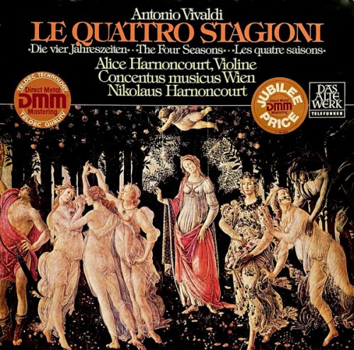 Alice Harnoncourt, Nikolaus Harnoncourt - Vivaldi: Le Quattro Stagioni (1977) LP