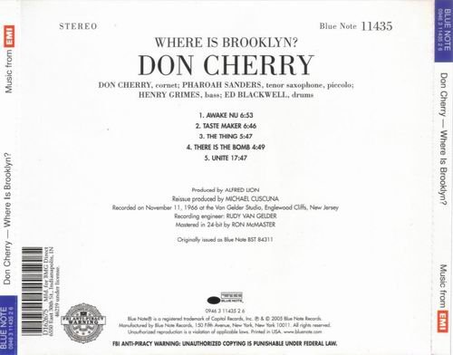 Don Cherry - Where Is Brooklyn ? (2005)