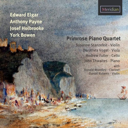 Primrose Piano Quartet - Music by Elgar, Payne, Holbrooke, Bowen (2016) [Hi-Res]