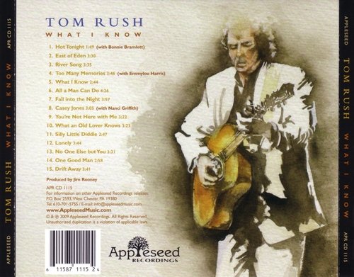 Tom Rush - What I Know (2009) CD-Rip