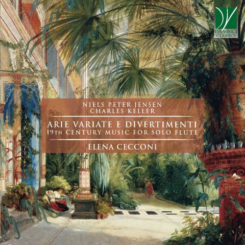 Elena Cecconi - Jensen, Keller: Arie Variate e Divertimenti (19th Century Music for Solo Flute) (2021)