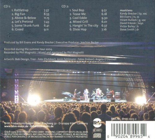 Bill Evans, Randy Brecker - Soul Bop Band Live (2005) FLAC