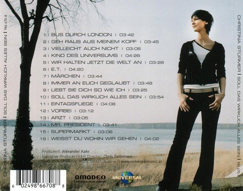 Christina Stürmer - Soll das wirklich alles sein (2004) CD-Rip