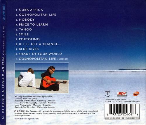 Al Di Meola & Leonid Agutin - Cosmopolitan Life (2005) CD Rip