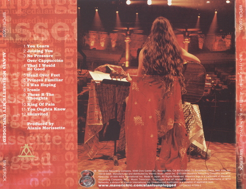 Alanis Morissette - MTV Unplugged (1999) CD-Rip