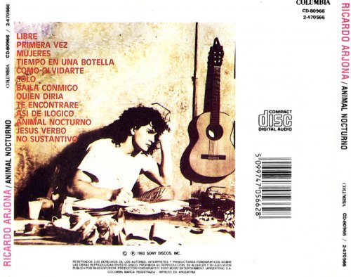 Ricardo Arjona - Animal nocturno (1993)