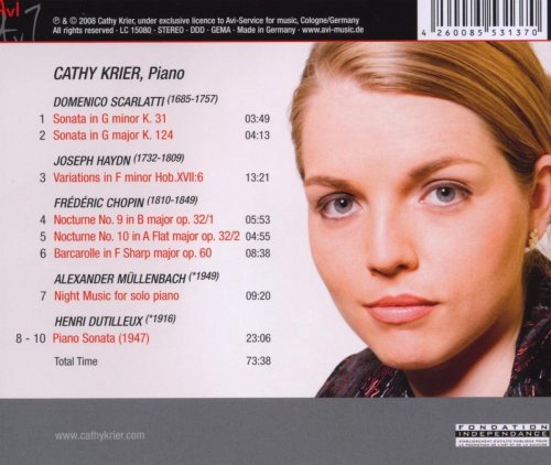 Cathy Krier - Cathy Krier: Piano Recital (Scarlatti, Haydn, Chopin, Dutilleux & Muellenbach) (2008)