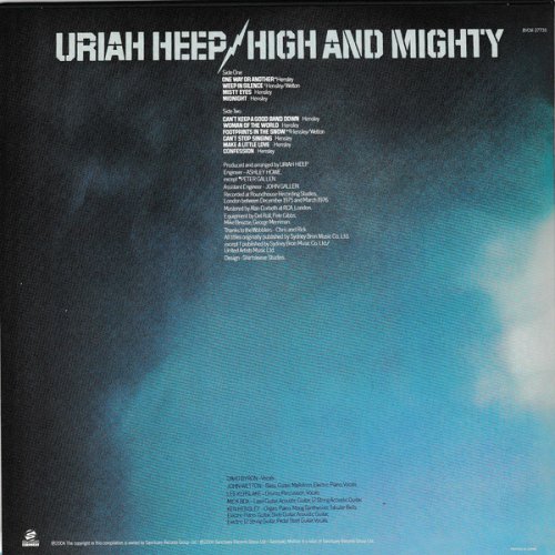 Uriah Heep - High And Mighty (1976/2006) (BVCM-37735, RE, RM, JAPAN) [CD-Rip]