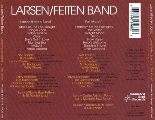 Larsen Feiten Band - Larsen Feiten Band / Full Moon (Reissue) (1980-82/2005)