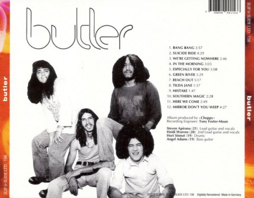 Butler - Butler (Reissue) (1973/2016)