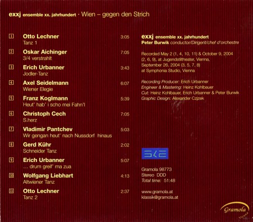 Exxj Ensemble Xx.Jahrhundert - Wien gegen den Strich (2001)