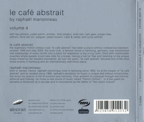 VA - Le Café Abstrait Volume 4: Soundtrack For A Moment by Raphaël Marionneau (2003) FLAC