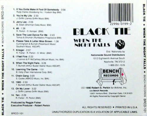 Black Tie - When The Night Falls (Reissue) (1990)