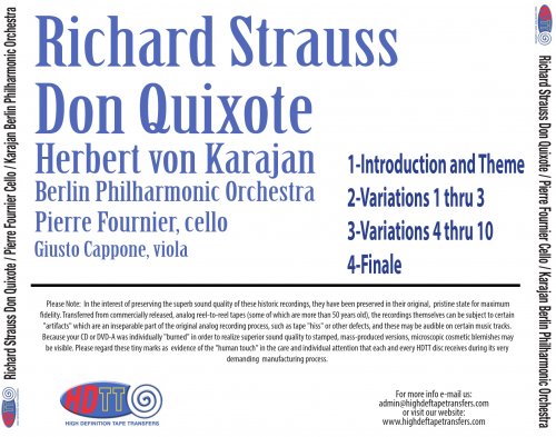 Herbert von Karajan - Strauss: Don Quixote (1965) [2019] Hi-Res