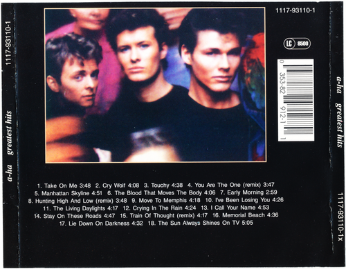 A-Ha - Greatest Hits (1999) CD-Rip