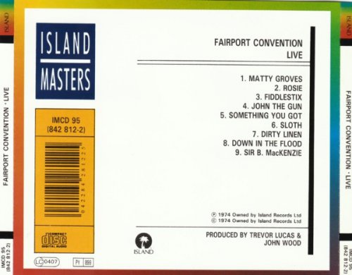 Fairport Convention - Live Convention (1974/1990) FLAC