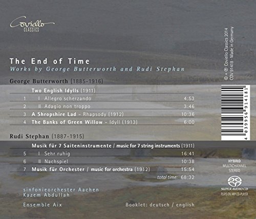 Kazem Abdullah, Sinfonieorchester Aachen - The End of Time (2015)