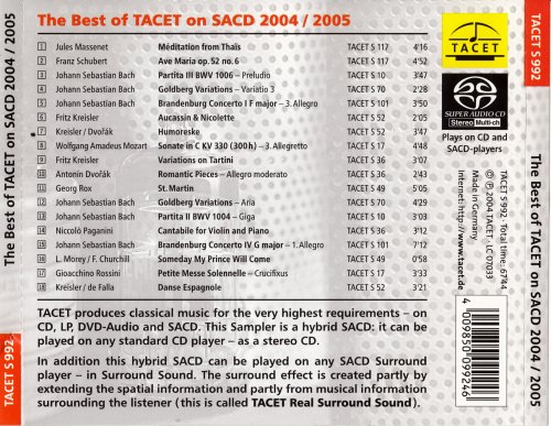 VA - The Best of Tacet (2004-2005) (2004) [DSD64]