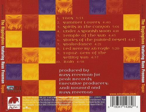 The Rippingtons - Topaz (1999) 320 kbps+CD Rip