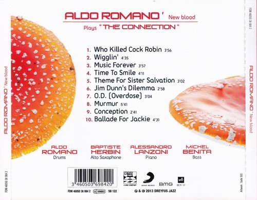 Aldo Romano' New Blood - Plays "The Connection" (2013) CD Rip