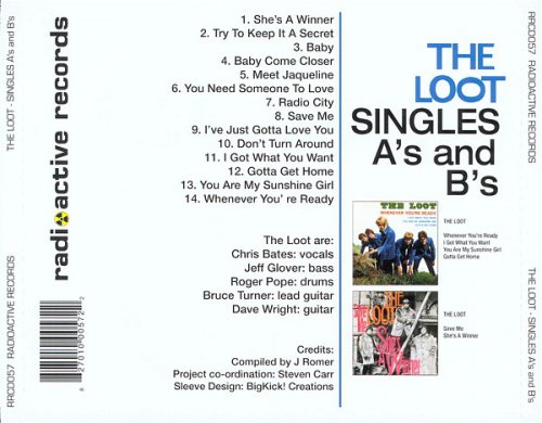 The Loot - Singles A's And B's (1966-69/2005)