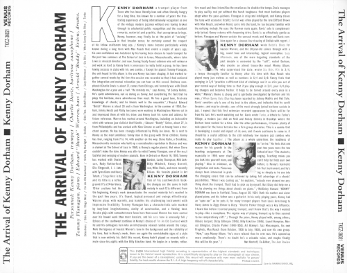 Kenny Dorham - The Arrival of Kenny Dorham (1997 Japan Edition)