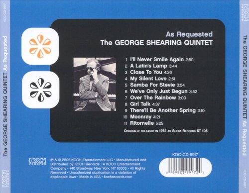 The George Shearing Quintet - As Requested (2005)