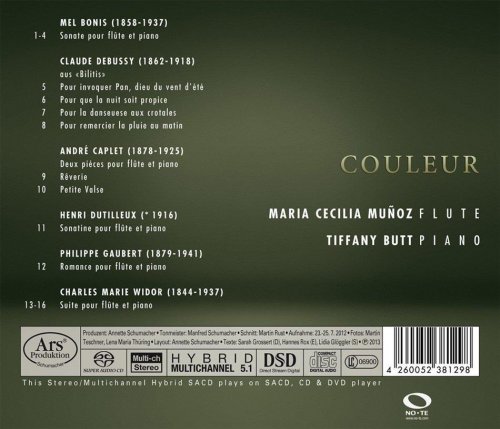 Maria Cecilia Munoz & Tiffany Butt - Couleur (2013)