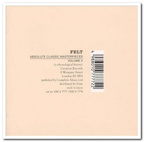 Felt - Absolute Classic Masterpieces Volume 1 & 2 (1992/1993)