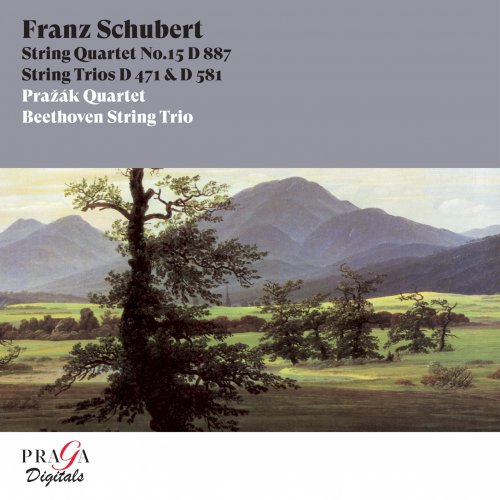 Prazak Quartet & Beethoven String Trio - Franz Schubert: String Quartet No. 15, String Trios D. 471 & D. 581 (2008) [Hi-Res]