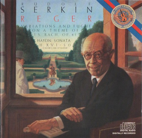 Rudolf Serkin - Reger: Variations & Fugue on a Theme by Bach / Haydn: Sonata H.XVI - 50 (1986)