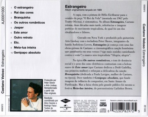 Caetano Veloso - Estrangeiro (1989)