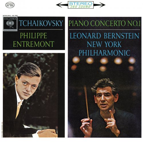 Leonard Bernstein, Philippe Entremont, New York Philharmonic - Tchaikovsky: Piano Concerto No. 1 in B-Flat Minor, Op. 23 (Remastered) (2018) Hi-Res