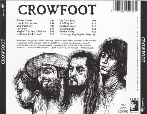 Crowfoot - Crowfoot (Reissue) (1970/2017)