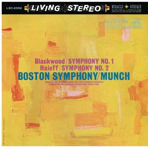 Charles Munch, Boston Symphony Orchestra - Blackwood: Symphony No. 1 & Haieff: Symphony No. 2 (2016) [Hi-Res]