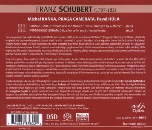 Michal Kanka, Pavel Hula - Franz Schubert: String Quartet D.810 "Death and the Maiden" (2008) [SACD]