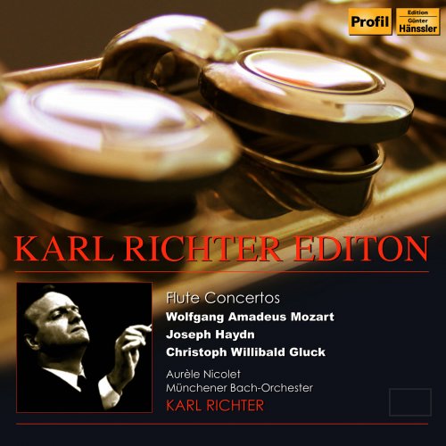 Aurèle Nicolet, Münchener Bach-Orchester, Karl Richter - Karl Richter Edition: Flute Concertos (2018)