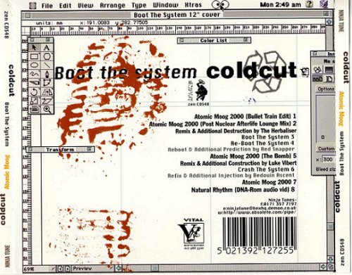 Coldcut - Atomic Moog 2000 / Boot The System (1997) FLAC