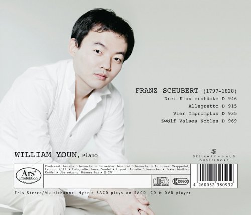 William Youn - Schubert: Piano Pieces (2011)